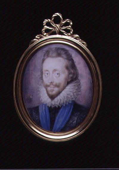 Portrait miniature de Henry Wriothesley, 3e comte de Southampton (1573-1624) vers 1620 - Peter Oliver